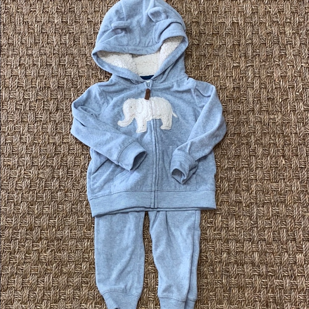 Carter’s hoodie and pants